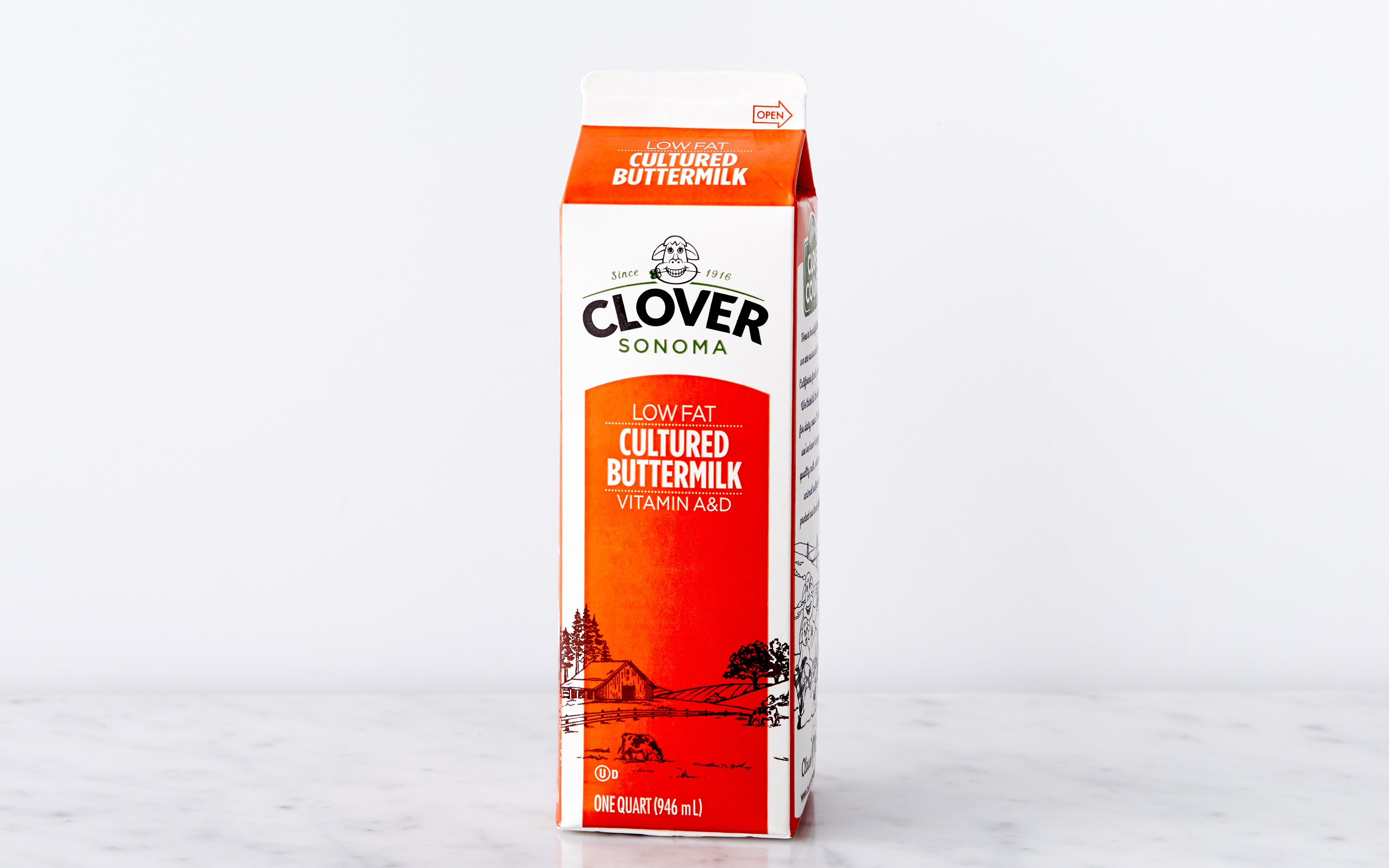 Grade A Cultured Low Fat Buttermilk Clover Sonoma SF Bay Good Eggs